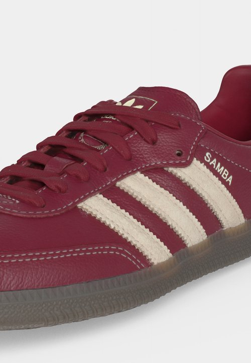 adidas SAMBA OG UNISEX - Trainers - noble maroon/cream white — photo 7