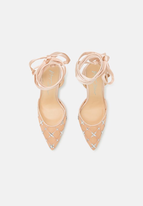 Lace-up heels - nude4