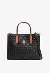 CITY WOVEN CROSSBODY TOTE BAG - Sac à main - black mix