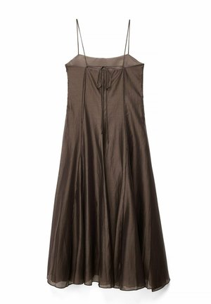 NA-KD, SEAM DETAIL STRAP MIDI DRESS - Maxi šaty - brown