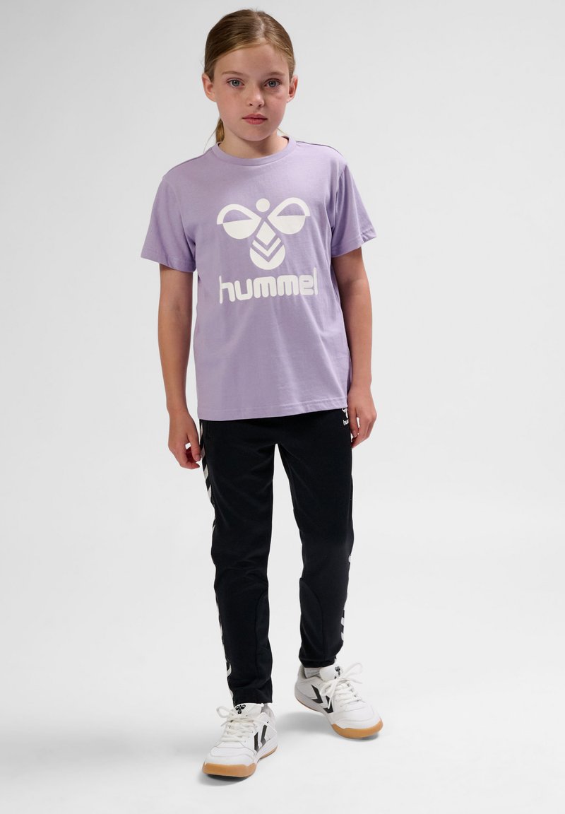 Hummel TRES  S/S - Camiseta estampada - lavender gray