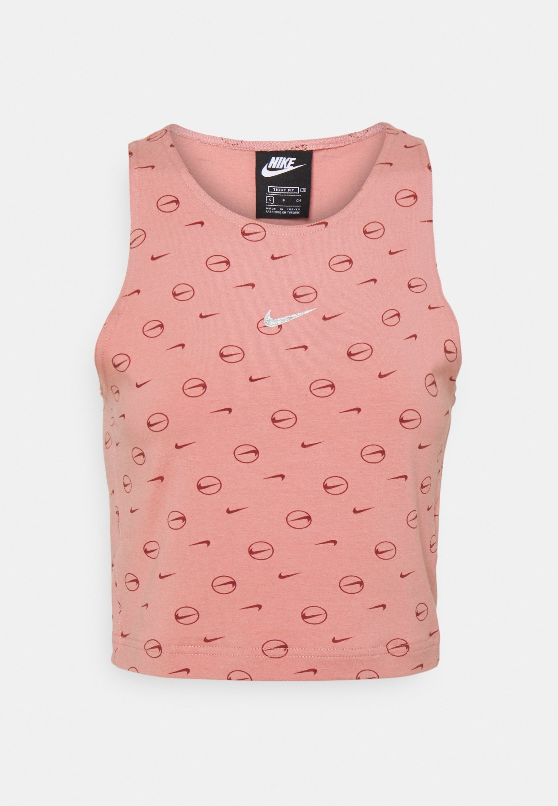 salmon pink nike shirt