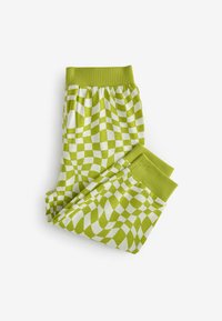 Next SNUGGLE 3 PACK - REGULAR FIT  SET - Yöasusetti - black green  citrine yello checkerboard