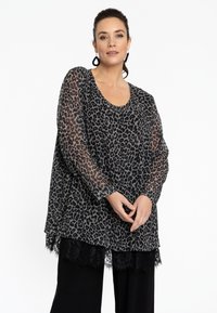 YOEK PRINT - Tunique - grey