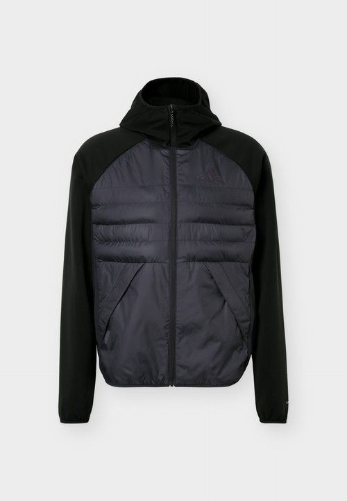 adidas MULTI INSULATED HYBRID HOODED JACKET - Chaqueta de plumas - black — photo 5