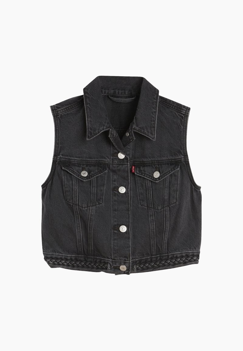 Levi’s® Bodywarmer zwart denim/blackdenim