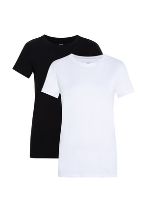 2 PACK - Basic T-shirt - white