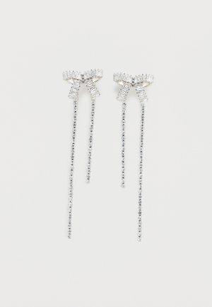 Náušnice - silver-coloured