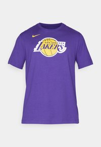 Nike Performance NBA LOS ANGELES LAKERS  LOGO TEE - Equipación de clubes - field purple