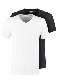 Unselected, white/black