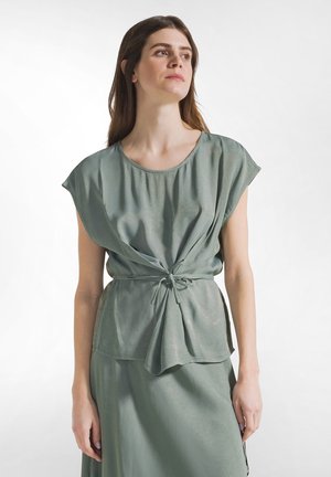 COMBINED - Bluse - green sage