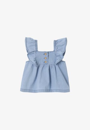 VERTBAUDET MIT FLÜGELÄRMELN - Blouse - gebleicht