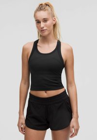 Swiftly Tech Cropped 2.0 - Sportiniai marškinėliai trumpomis rankovėmis - black