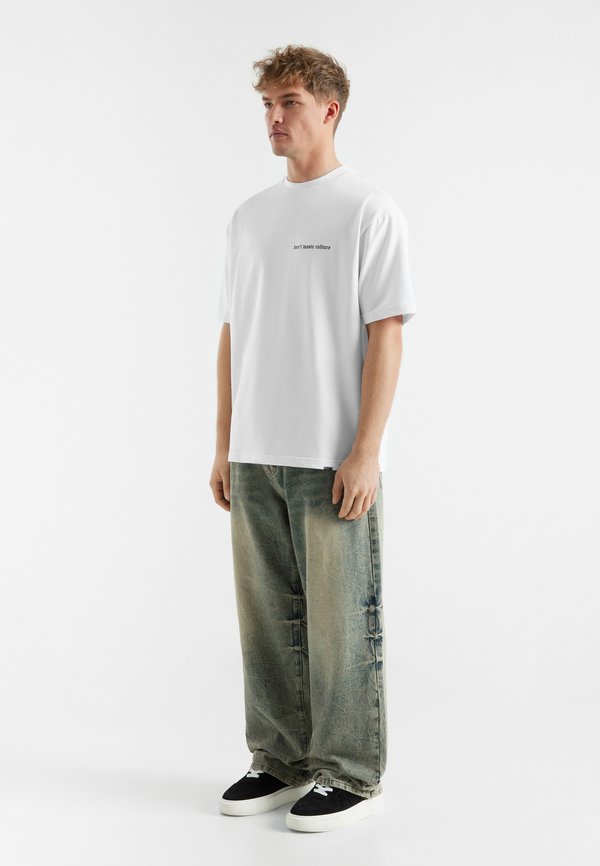 NAYELI UNISEX - Loose Jeans - stone wash