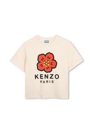 KENZO kids, TEE-SHIRT MANCHES COURTES - T-shirt imprimé - pale trench
