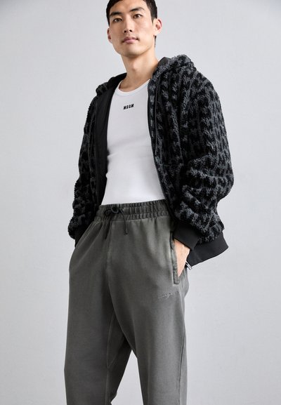 MSGM PANTALONE PANTS - Calças de fato de treino - anthracite