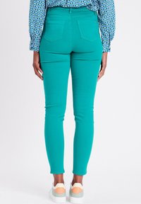 Cache Cache 5-POCKET - Jeans Skinny Fit - vert d eau