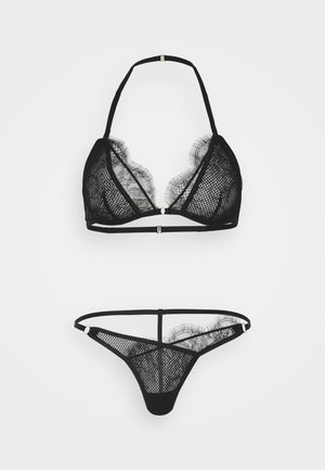 THE LIVELY BOXED SET - Triangle bra - black