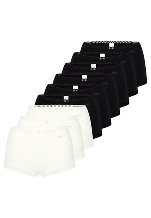 Panties - schwarz   creme