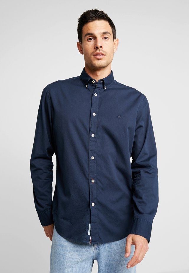 BUTTON DOWN LONG SLEEVE - Koszula - total eclipse