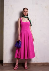 STAUD WELLS DRESS - Vestido de dia - peony