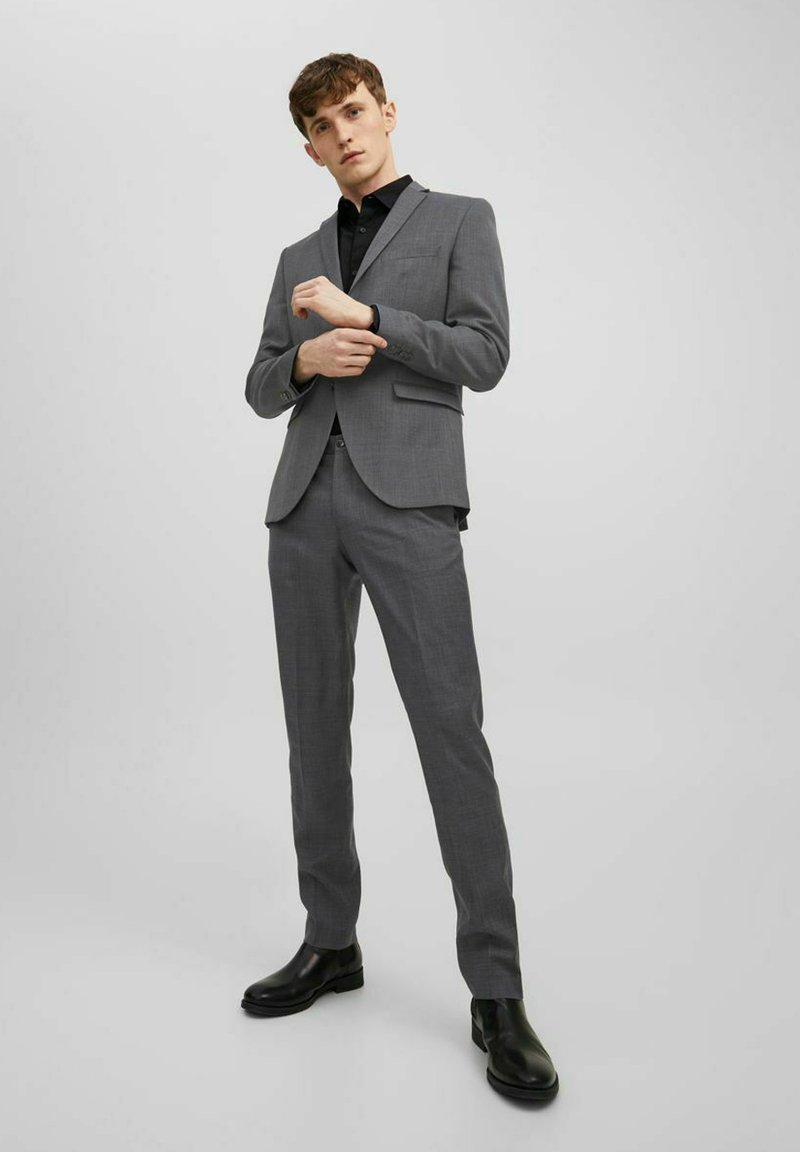 Jack & Jones PREMIUM JPRSOLARIS NOOS SET - Jakkesæt - dark grey