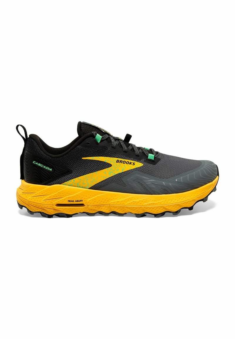 Brooks CASCADIA 17 Bėgimo bateliai, skirti nelygiam paviršiui lemon