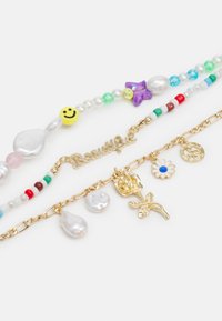 Fire & Glory TINA COMBI NECKLACE - Colar - gold-coloured/multi