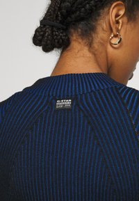 G-STAR Stickad tröja - dark blue