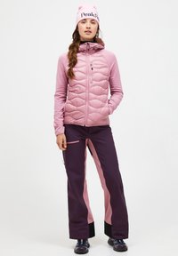 Peak Performance HELIUM HYBRID - Pūkinė striukė - altrosa