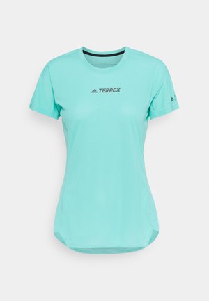 TERREX PARLEY AGRAVIC ALLAROUND - T-shirts med print - acid mint