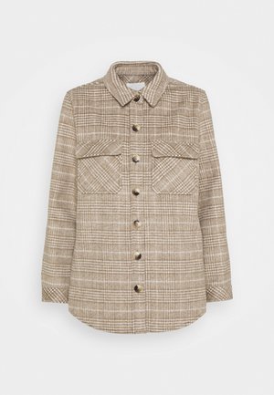 Halflange jas - brown