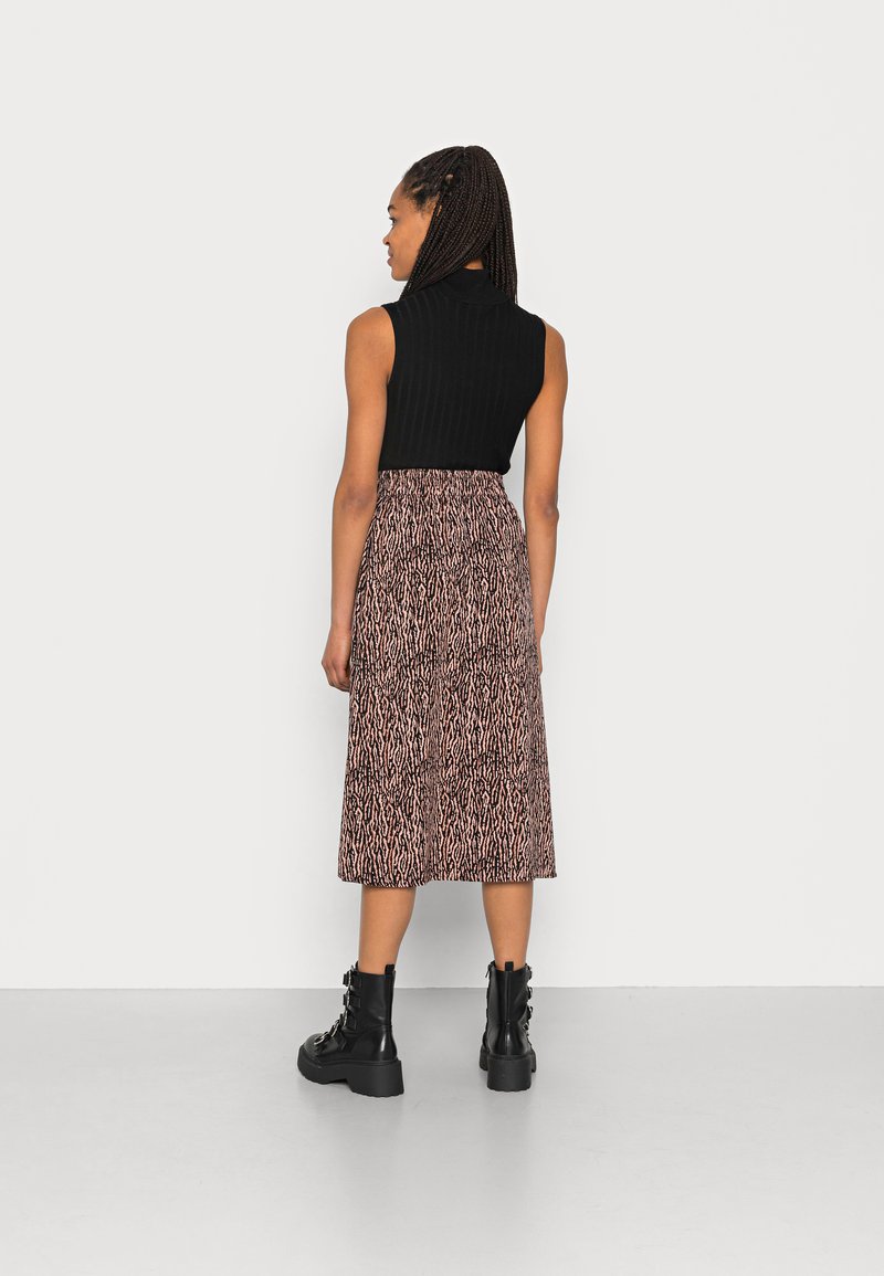 Damen Jeansröcke | Pieces MIDI SKIRT A-Linien-Rock burlwoodgraphic/mauve - LS12283 Damen Jeansröcke | Pieces MIDI SKIRT A-Linien-Rock burlwoodgraphic/mauve - LS12283