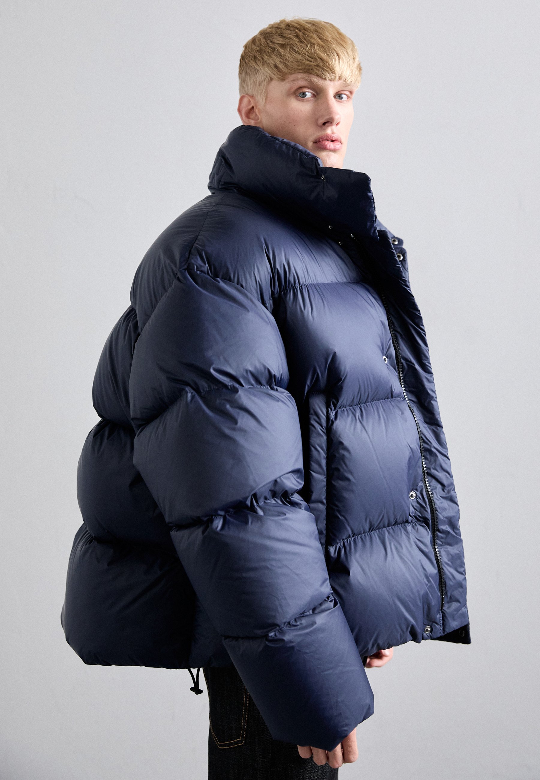 DSQUARED2 ICON PUFFER - Down jacket - navy blue/dark blue