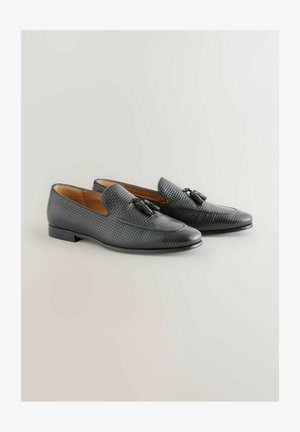 Next, REGULAR FIT - EMBOSSED LOAFERS - Našuchovačky - black