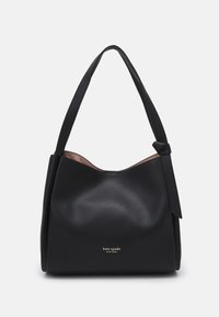 kate spade new york - KNOTT PEBBLED LARGE SHOULDER BAG - Bolso de mano - black Imagen en miniatura 1