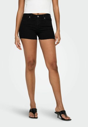 ONLY Denimové šortky - black denim