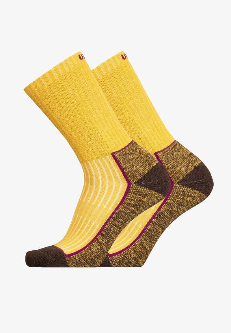 UphillSport SAANA 2 PACK - Socks - yellow