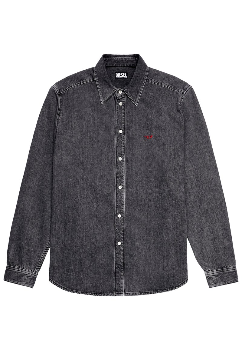 Diesel Overhemd zwart denim/blackdenim