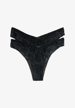 Marks & Spencer, 2 PACK MIAMI KNICKERS - Culotte brésilienne - black