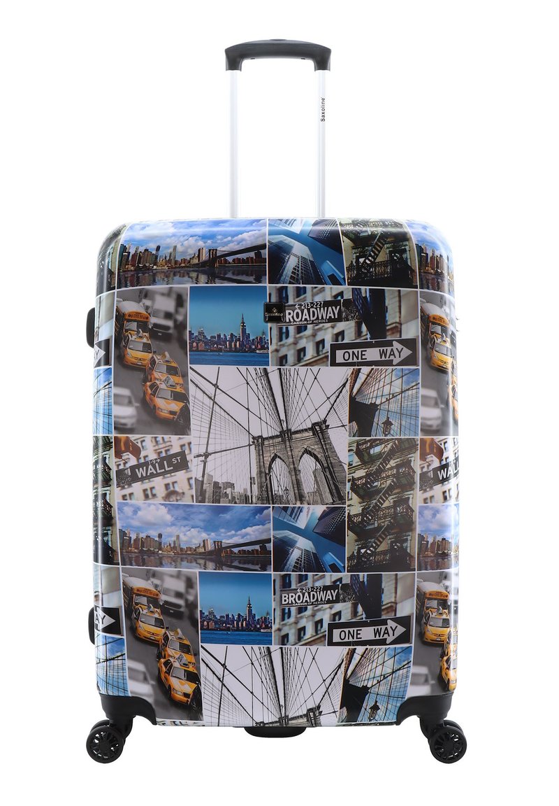 Saxoline BROOKLYN Wheeled suitcase assorted/multicoloured Zalando.de