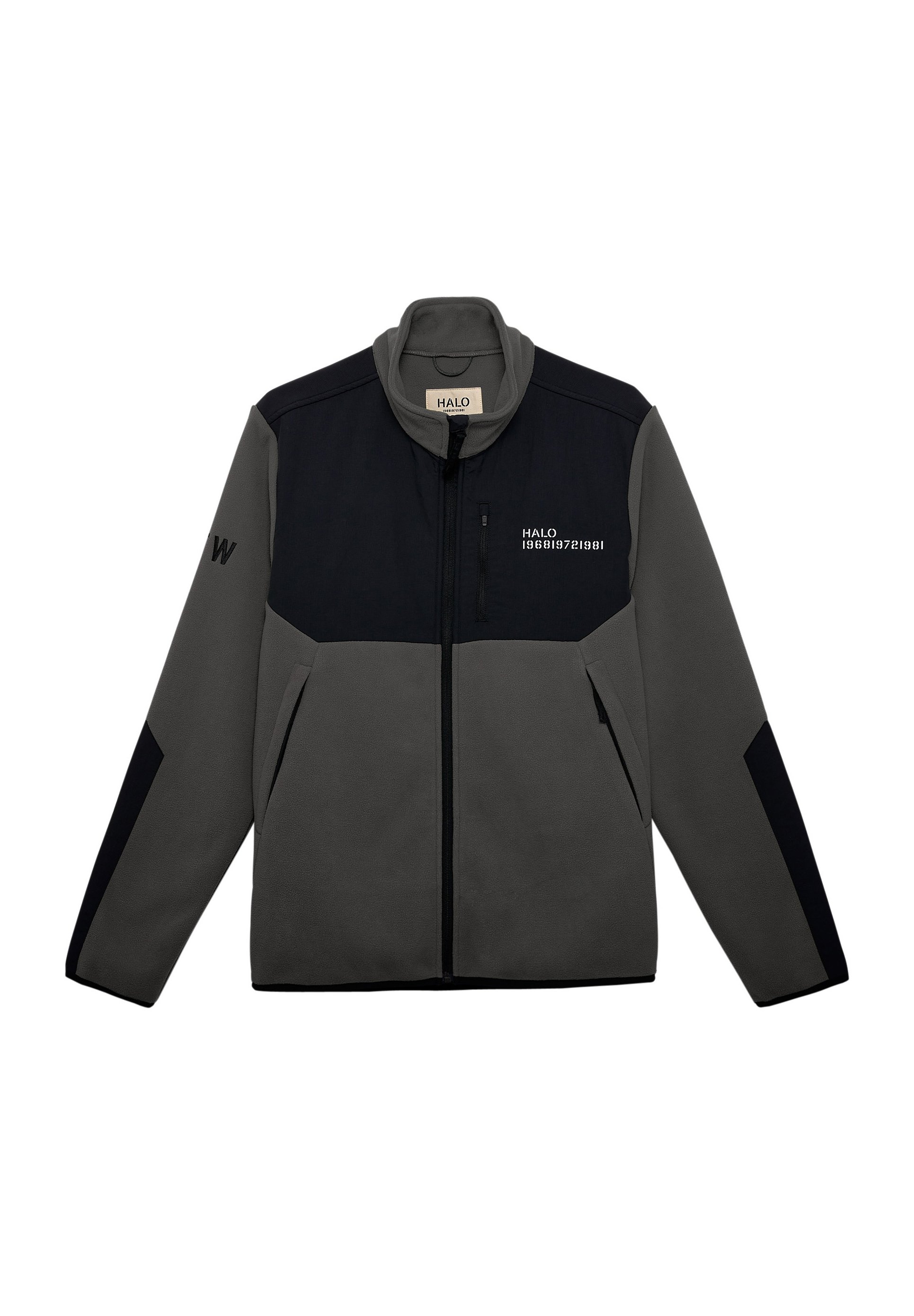 HALO UNISEX - Fleece jacket - raven/black - Zalando HALO UNISEX - Fleece jacket - raven/black - Zalando