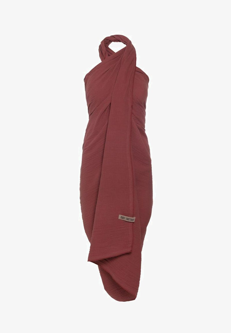 Knit Factory LIV - Strandaccessoire - stone red