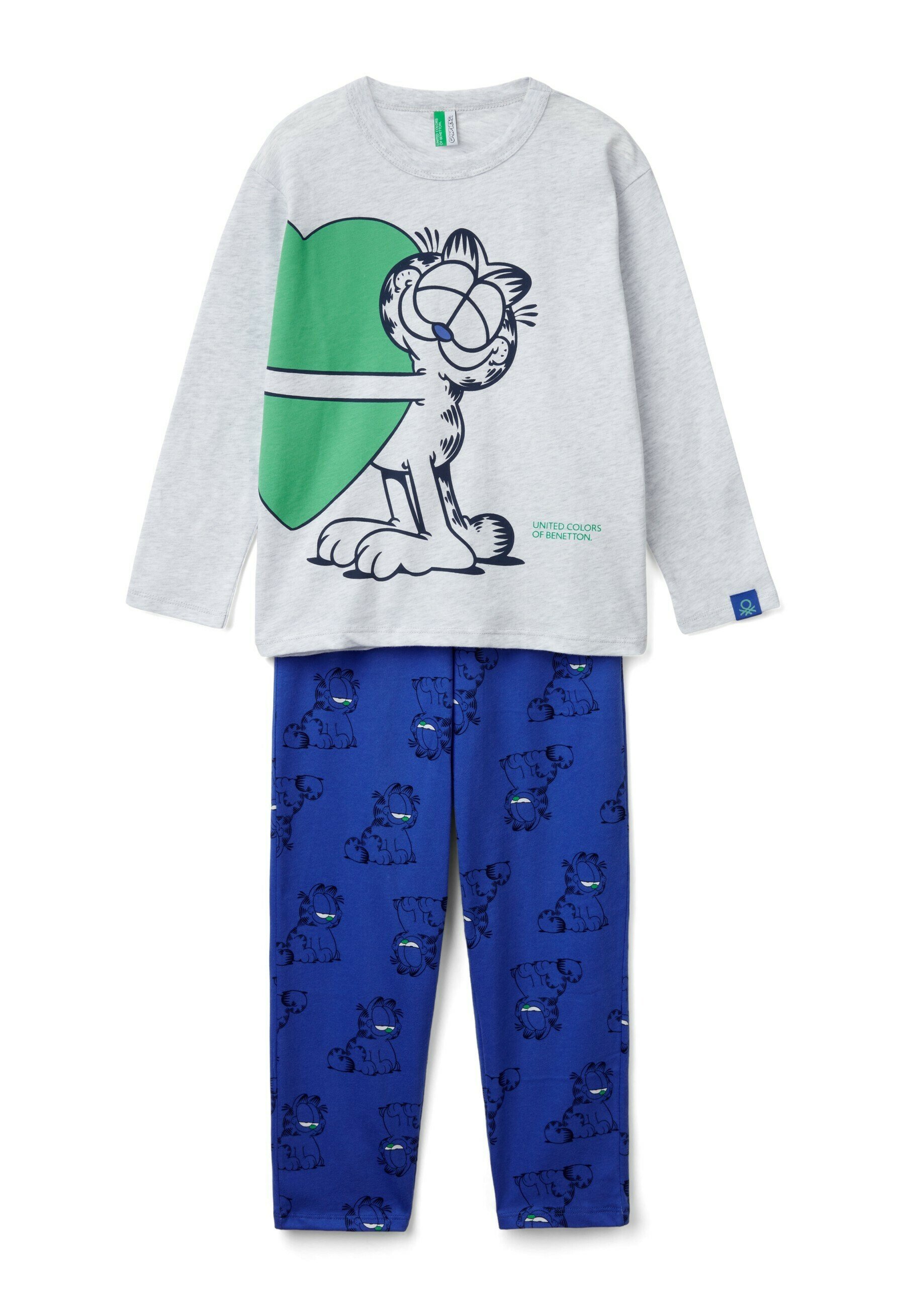 Pantalon Sweat Garçon United Colors Of Benetton – Coton Confort, Logo Imprimé Poche
