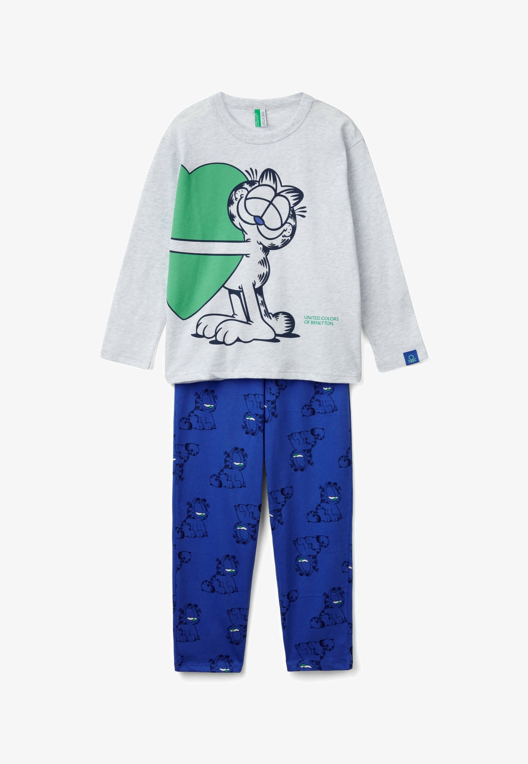 Pantalon Sweat Garçon United Colors Of Benetton – Coton Confort, Logo Imprimé Poche