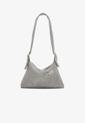 BANALIA - Taška s příčným popruhem - light silver