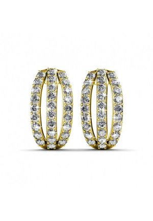 BOUCLES ELEGANT CLIP - Orecchini - doré cristal