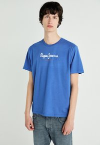 Pepe Jeans EGGO - T-shirt estampada - steel blue