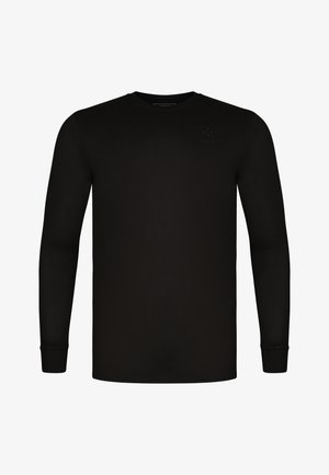SIKSILK, LONG SLEEVE T-SHIRT. - Langarmshirt - black