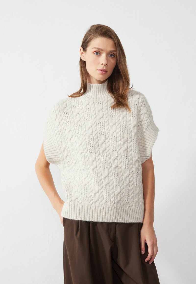 Anna Field Džemperis - mottled light grey